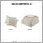 Ensemble d'édredon surdimensionné en coton Harper-103546116