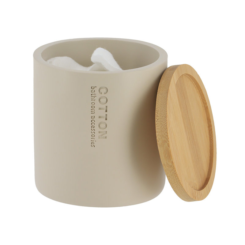 Contenant de rangement pour salle de bain Willis, Beige