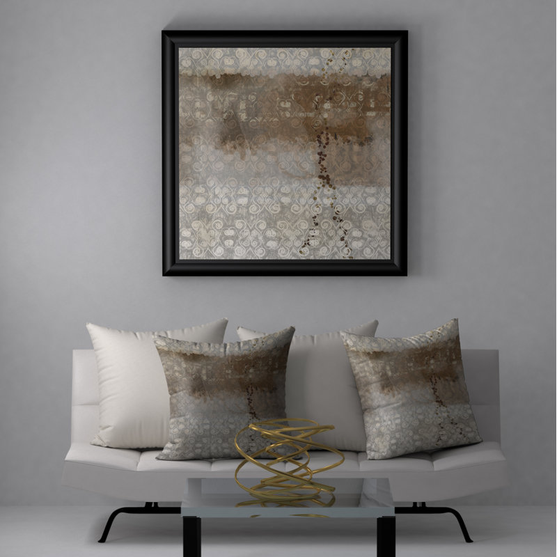 Reversible Throw Pillow, 24" x 24"