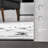 Oscar Geometric Machine Washable Area Rug for Living Room Bedroom Dining Room Kitchen, White/Charcoal-731863652