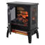 Foyer électrique infrarouge 3D Flame - 18 pouces, 1500 W, / Ul, 4 lumières réglables, chaleur portative 1500 W, 400 pieds carrés Pi. Chauffage, fonction de minuterie, verre trempé