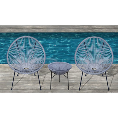 Liyara 2 - Person Modular Patio Conversation Sets