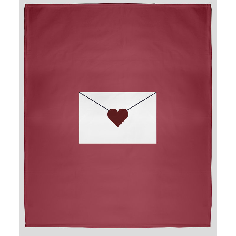 Birdsall Throw Blanket, W152 x L203cm, Red