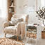 Table de bout en rotin 15 pouces avec ports USB et prise de courant Meshoppen (ensemble de 2)-129877671