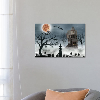 Harvest Moon Collection A 1 Piece Wrapped Canvas Wall Art