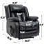 Fauteuil inclinable à levage électrique jusqu'à 350 lb