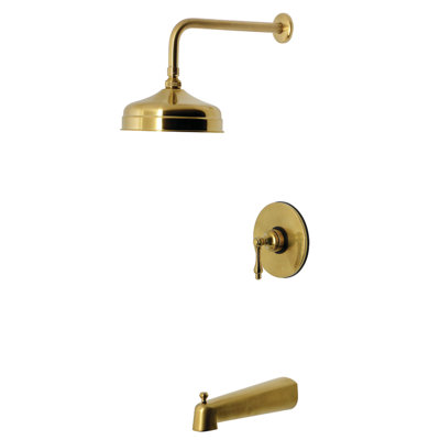 Kingston Brass Single-Handle Pressure Balanced Tub and Shower Faucet