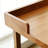 Burlywood Rectangular Solid Wood Writing desk with drawers desk-1881849929