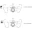 Ventilateur de plafond lumineux avec abat-jour perroquet de style Tiffany