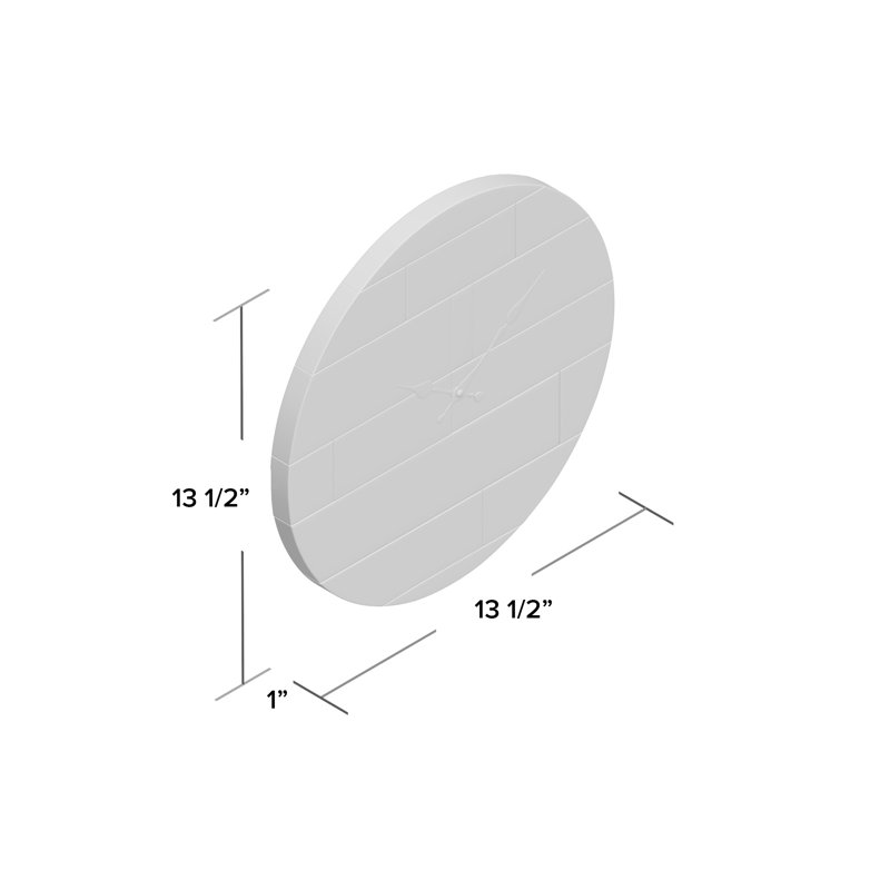 Fegley Wood Wall Clock