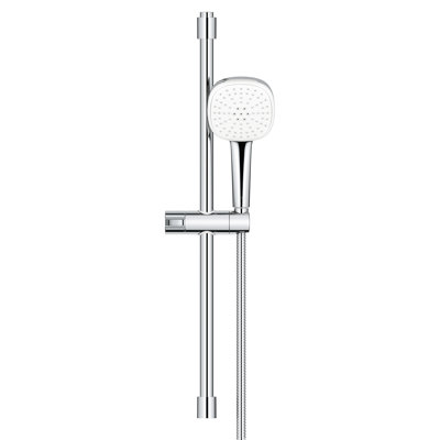 Ensemble de rail de douche carré 24 po Tempesta 110, 2 jets