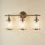 Asdvadzadur 3-Light Dimmable Antique Copper Vanity Light