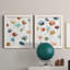 «Lollipop Garden I», ensemble de 2 peintures sur toile encadrées-1269349641-1269349646