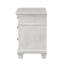 Transitional Style 1Pc Nightstand Metal Handles Dental