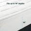 Surmatelas en mousse à mémoire de forme Zinus Cloud-60124206-120879471