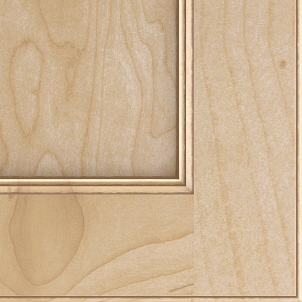 Dwelling Lanning Door Sample, Natural w/Caramel Glaze, Maple