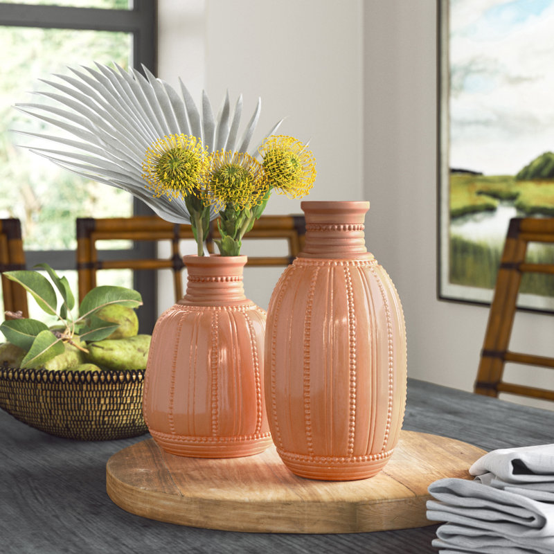 Tulipe 9.1'' Handmade Ceramic Table Vase