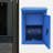 Wall-Mount Mailbox Blue Mailbox Rust-Resistant Mail Box