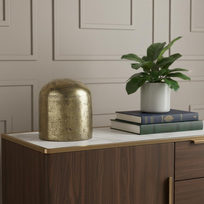 Sculpture de table cylindrique 7 po