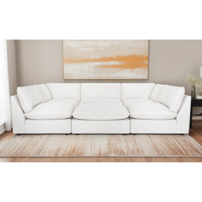 Brijito Upholstered Sectional Symmetrical