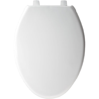 Siège de toilette allongé en plastique
