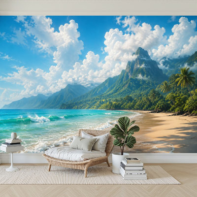 Papier peint adhésif auto-adhésif Sunny Beach