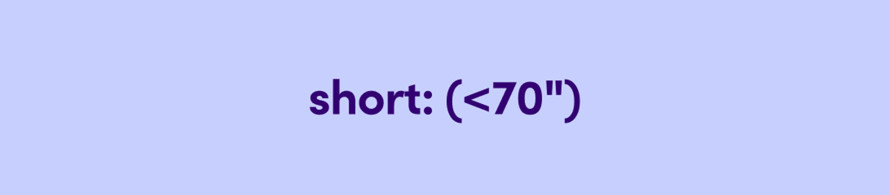 Short Sofas (< 70”)