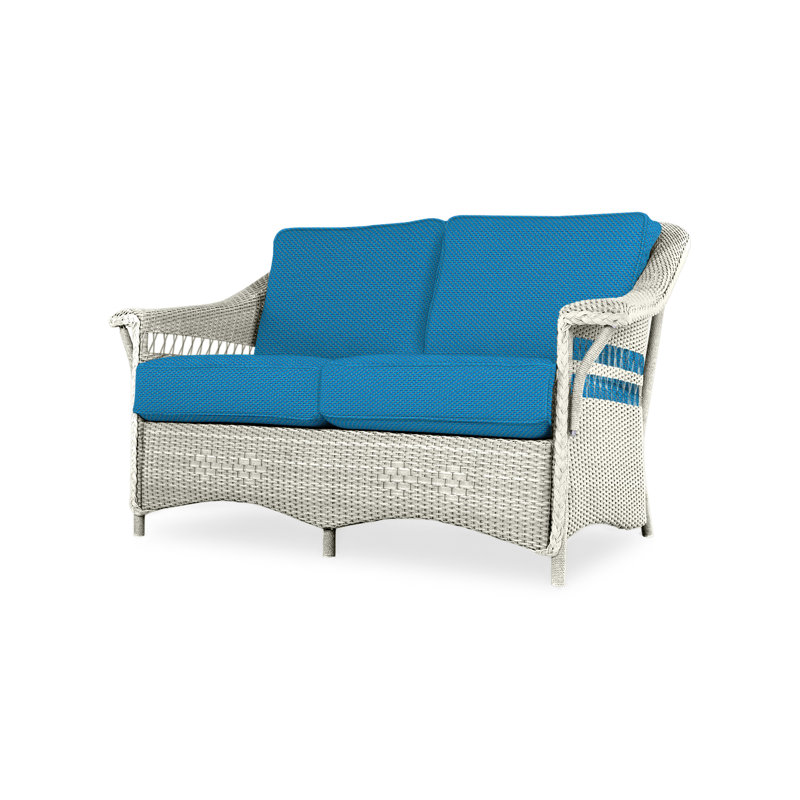 Nantucket Outdoor 2 - Seat Loveseat, Charlotte Sparrow, Linen