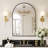 Tempered Glass and Aluminum Alloy Framed Decorative Wall Mirror-257386888-253787222