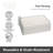 Set of 6 Kitchen Cloths Solid-101607990