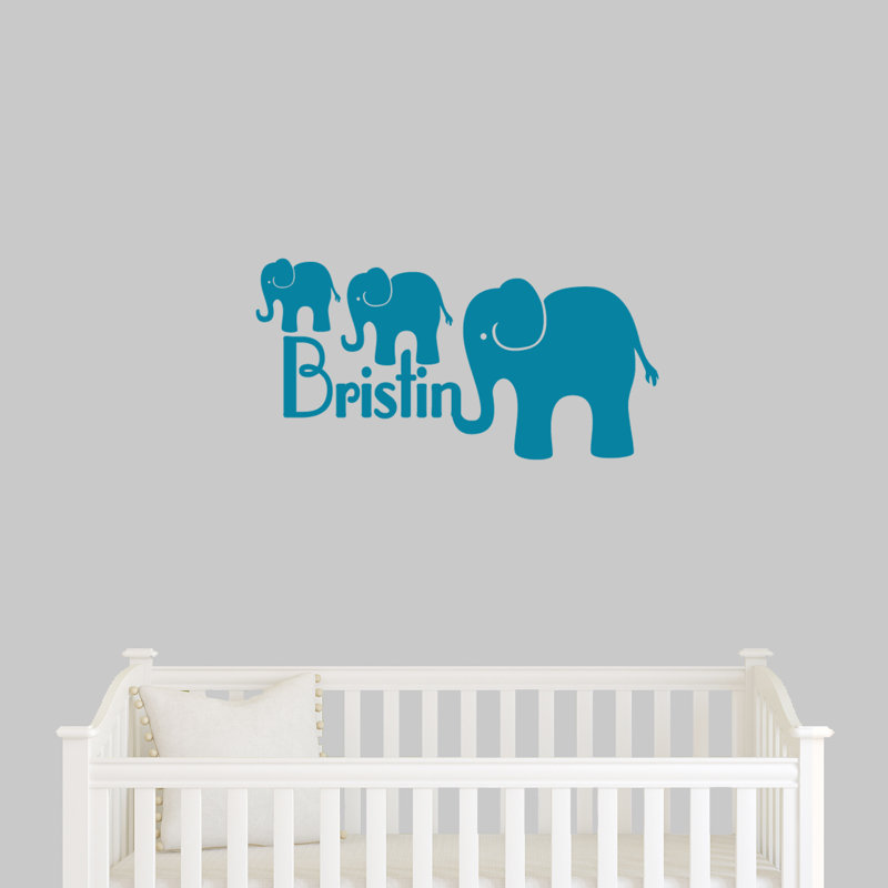 Animals Wall Decal, Teal, Yes