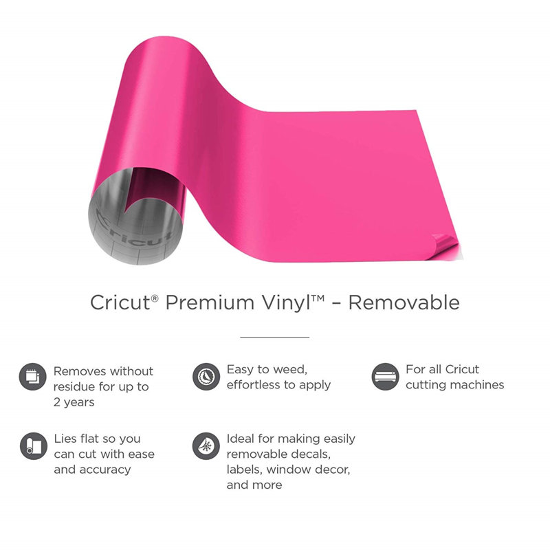 Rouleau en vinyle premium, Fuchsia