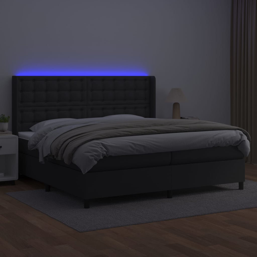 Boxspringbett Basden, 200 x 200 cm