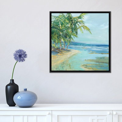 «Blue Coastal Lagoon», reproduction sur toile