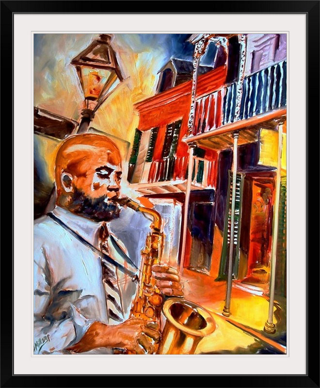 Bebe " Big Easy Jazz " by Diane Millsap Charlton Home® 