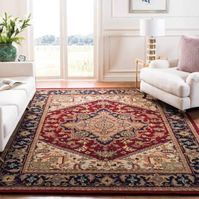 Balthrop Hand Tufted Wool Oriental Rug
