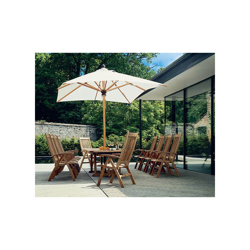 Napoli Market Parasol, 106" W x 140" D