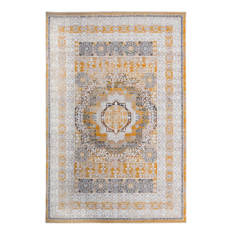 Rayon / Viscose Striped Rug