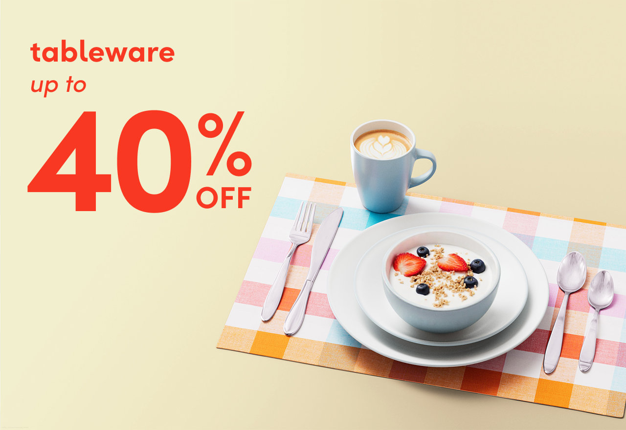 tableware clearance