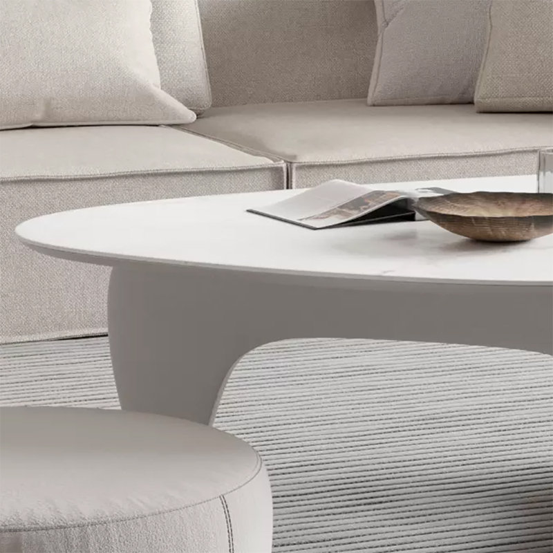 Wabi-sabi Coffee Table, White