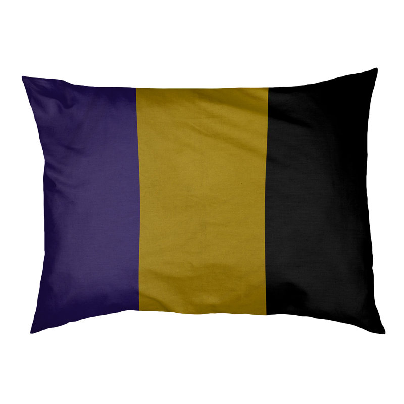 Coussin d'extérieur Toronto, Petit (l 28 po x P 18 po x H 6 po), Rouge / Noir / Jaune