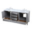 Ensemble de meuble-lavabo large 72 "Irene-572971221-630731517