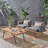 Outdoor Loveseat With Coffee Table