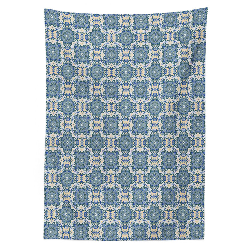 Geometric Tablecloth, 90" x 60"