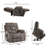 Khelani Upholstered Heated Massage Chair-1728096531