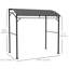 7 pi L 5 pi. D Pavillon de jardin en acier-97828831