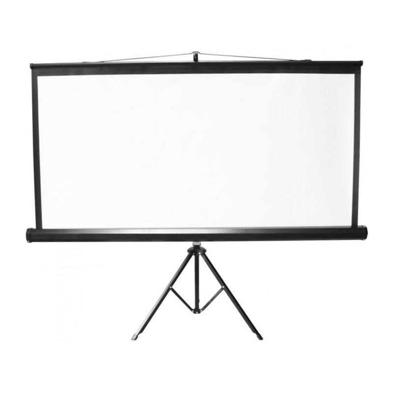 Écran de projection 108: 16: 9 108 po avec trépied réglable en hauteur