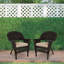 Chaise de patio avec coussins Burrowes-21220060-21220051