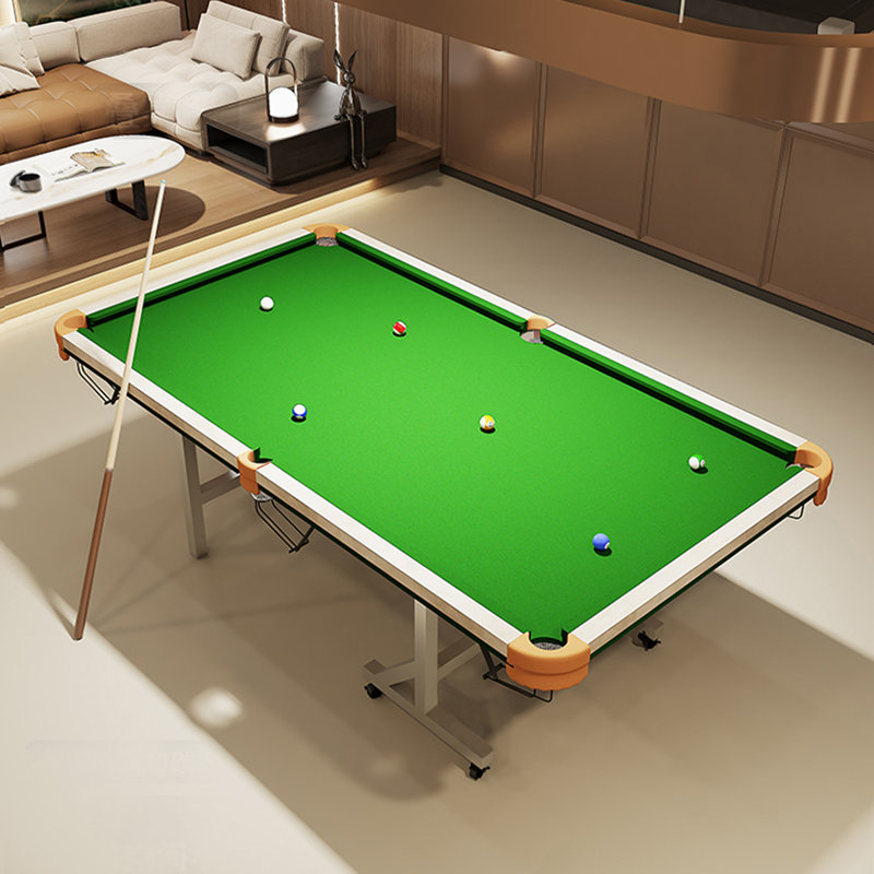 Table de billard pliable à cinq points, H 33,46 po x l 78,74 po x P 47,24 po