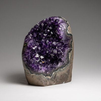 Genuine Amethyst Crystal Cluster From Brazil (3.1 Lbs)